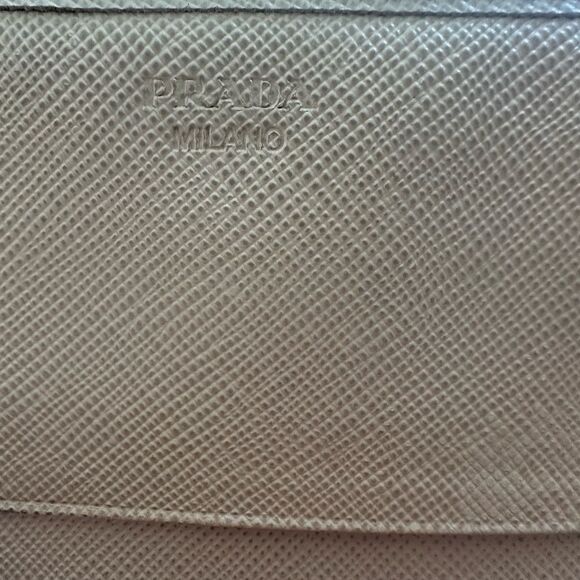 Prada Bi-Color Metal Saffiano Continental long leather Wallet - Picture 12 of 17